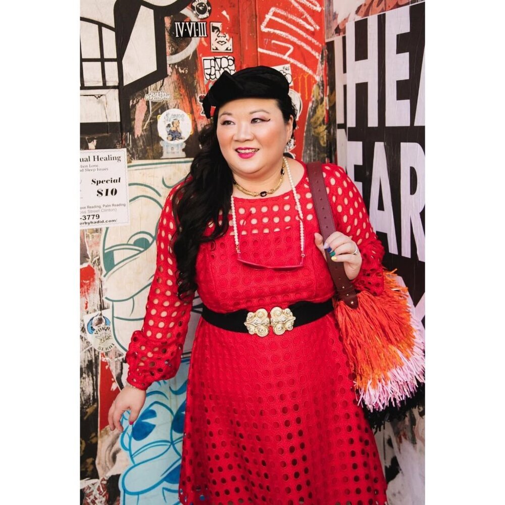 Anthropologie Eva Franco Red Long Sleeve Midi Dress NWT